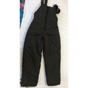 GLACIERS EDGE BOYS GIRLS NYLON SNOW SKI OVERALLS BIBS PANTS SIZE L 14